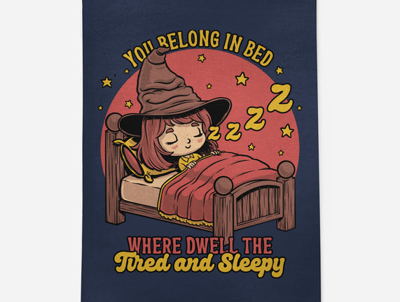 Witch Sleeping In Bed