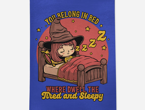 Witch Sleeping In Bed