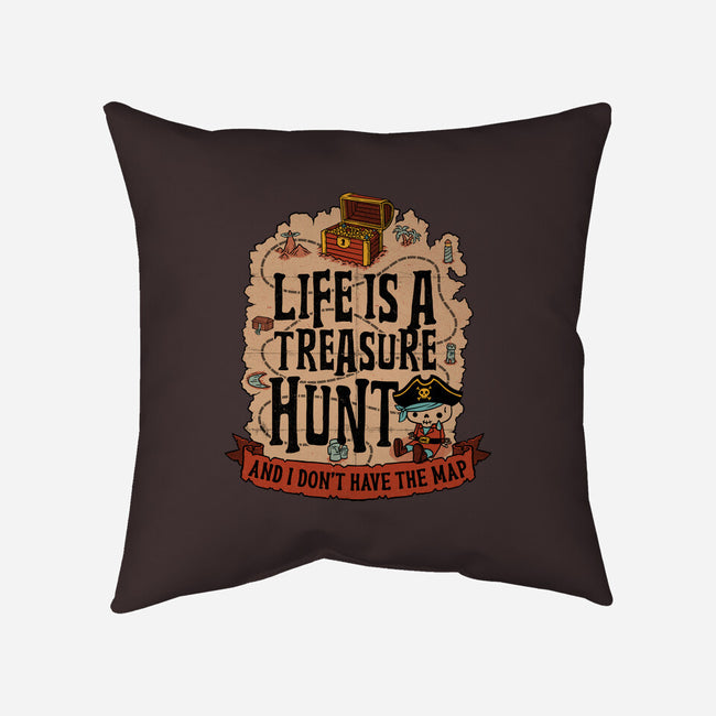 Pirate Life Treasure-None-Non-Removable Cover w Insert-Throw Pillow-Studio Mootant