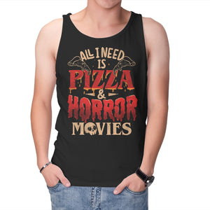 All I Need Is Pizza And Horror Movies