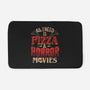 All I Need Is Pizza And Horror Movies-None-Memory Foam-Bath Mat-eduely