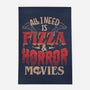 All I Need Is Pizza And Horror Movies-None-Indoor-Rug-eduely