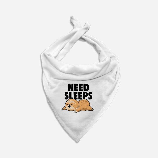 Need Sleeps-Dog-Bandana-Pet Collar-koalastudio