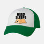 Need Sleeps-Unisex-Trucker-Hat-koalastudio