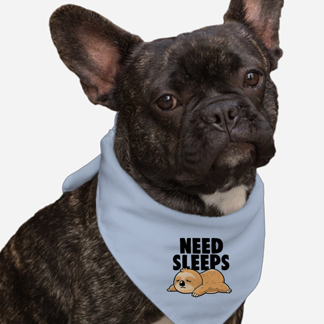 Need Sleeps-Dog-Bandana-Pet Collar-koalastudio