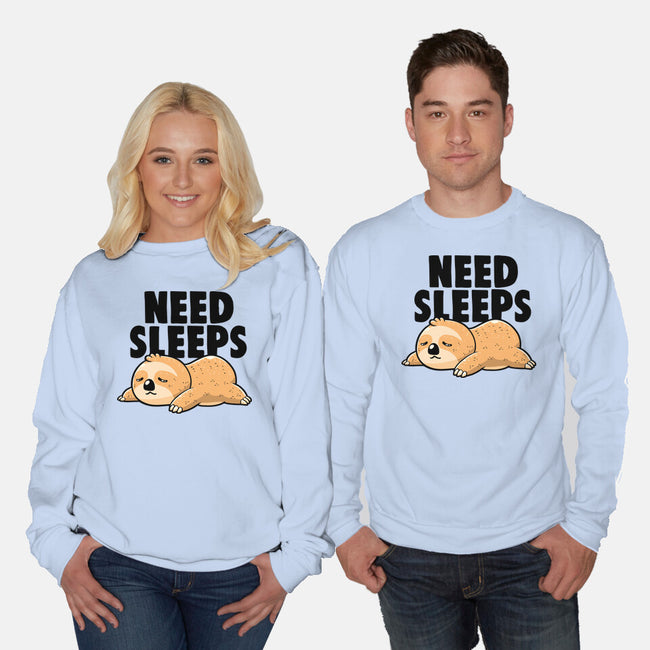 Need Sleeps-Unisex-Crew Neck-Sweatshirt-koalastudio