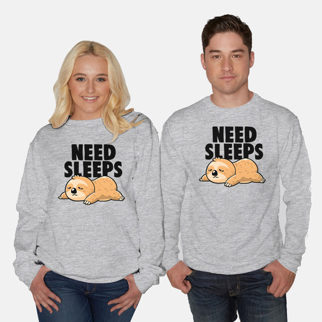 Need Sleeps-Unisex-Crew Neck-Sweatshirt-koalastudio