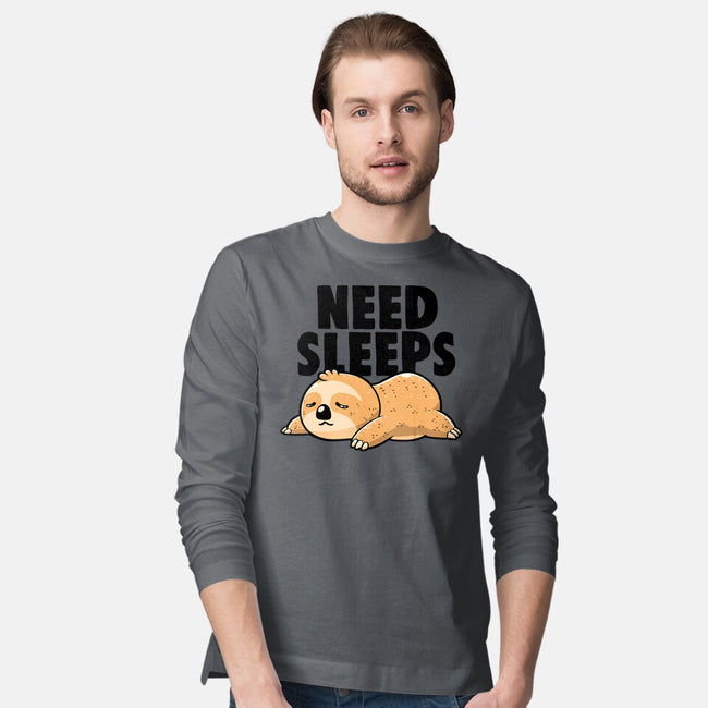 Need Sleeps-Mens-Long Sleeved-Tee-koalastudio