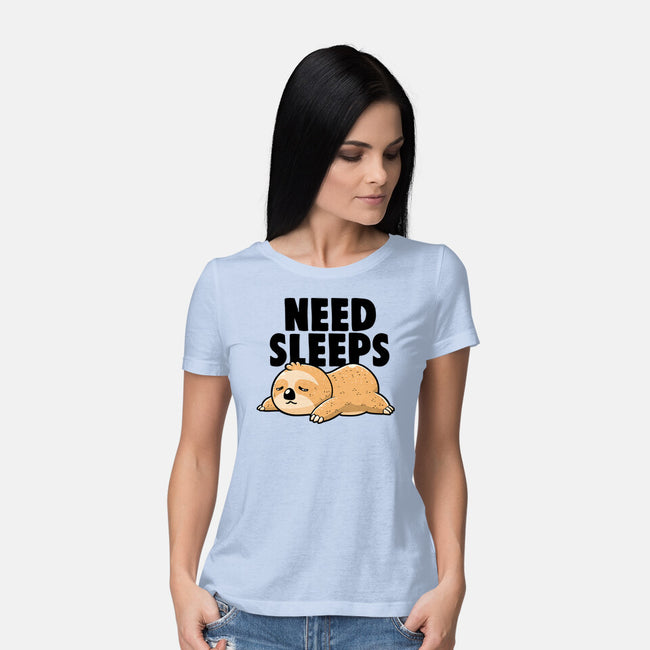 Need Sleeps-Womens-Basic-Tee-koalastudio