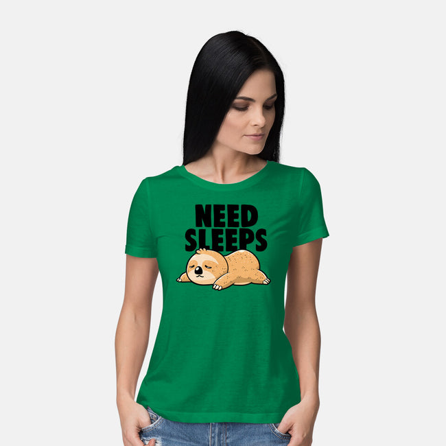 Need Sleeps-Womens-Basic-Tee-koalastudio