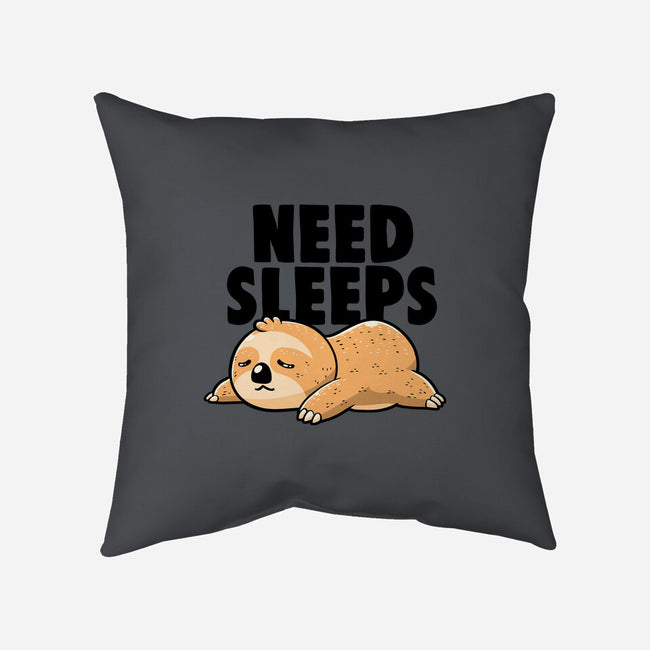 Need Sleeps-None-Non-Removable Cover w Insert-Throw Pillow-koalastudio