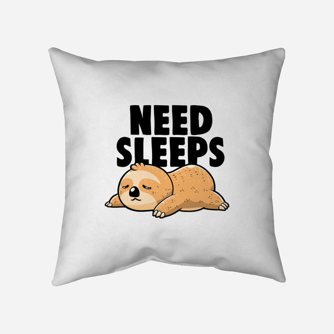 Need Sleeps-None-Non-Removable Cover w Insert-Throw Pillow-koalastudio