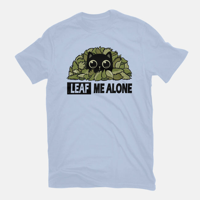 Leaf Me Alone-Womens-Fitted-Tee-erion_designs