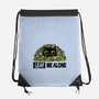 Leaf Me Alone-None-Drawstring-Bag-erion_designs