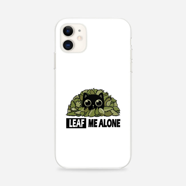Leaf Me Alone-iPhone-Snap-Phone Case-erion_designs