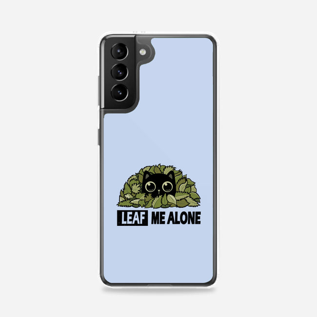 Leaf Me Alone-Samsung-Snap-Phone Case-erion_designs