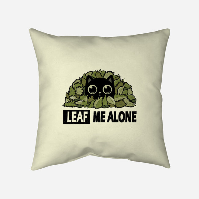 Leaf Me Alone-None-Removable Cover w Insert-Throw Pillow-erion_designs