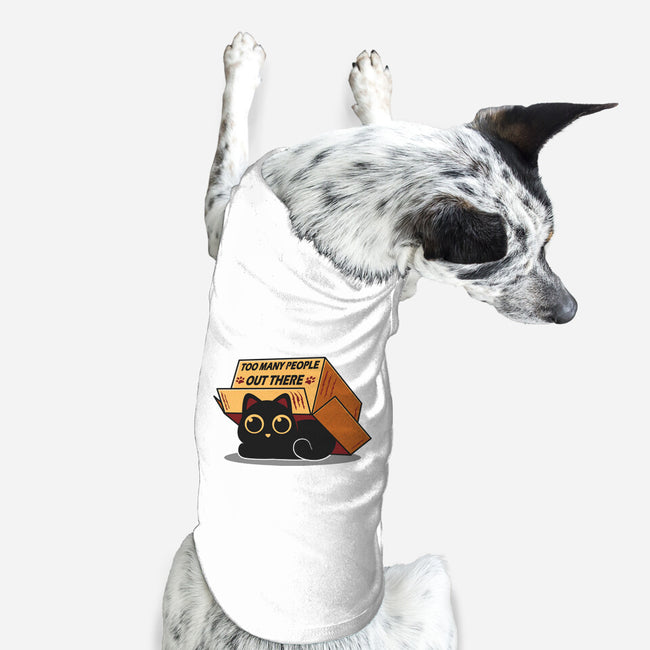 Too Many People Out There-Dog-Basic-Pet Tank-erion_designs