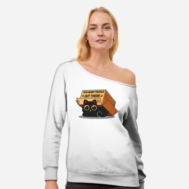 Too Many People Out There-Womens-Off Shoulder-Sweatshirt-erion_designs