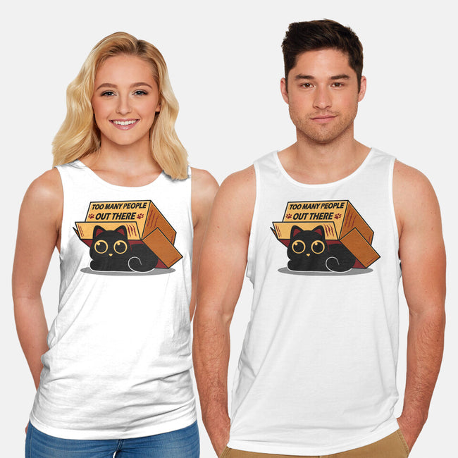 Too Many People Out There-Unisex-Basic-Tank-erion_designs