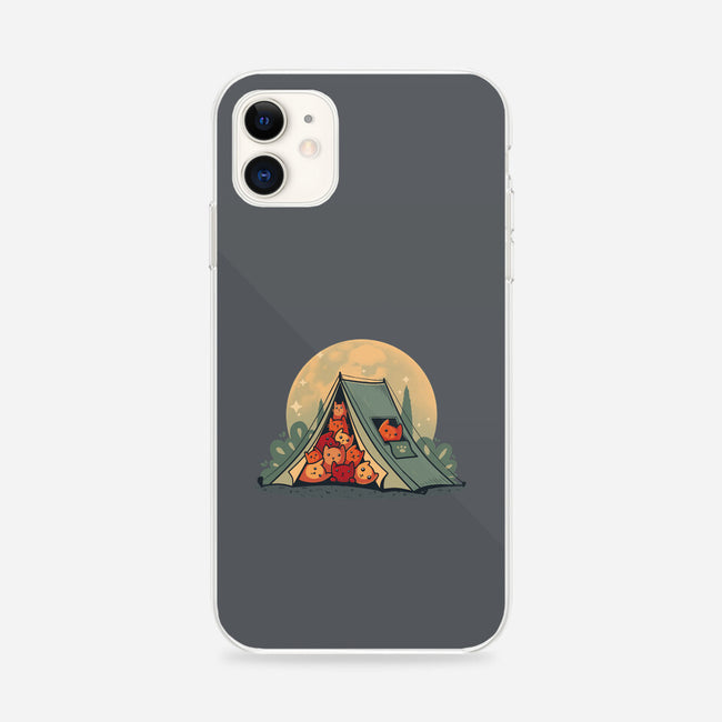 Cat Camping-iPhone-Snap-Phone Case-erion_designs