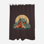 Cat Camping-None-Polyester-Shower Curtain-erion_designs