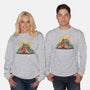 Cat Camping-Unisex-Crew Neck-Sweatshirt-erion_designs