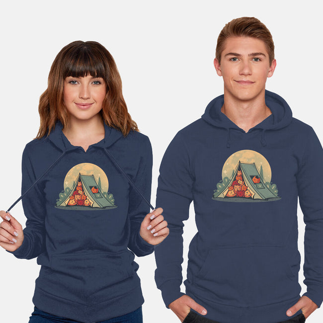 Cat Camping-Unisex-Pullover-Sweatshirt-erion_designs