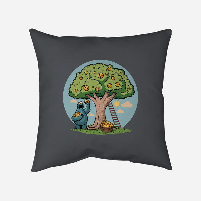 Cookie Tree-None-Non-Removable Cover w Insert-Throw Pillow-erion_designs