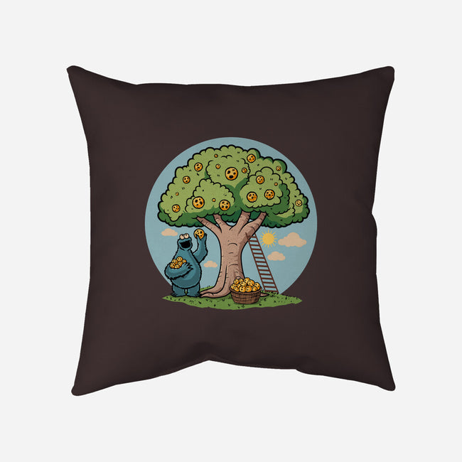 Cookie Tree-None-Non-Removable Cover w Insert-Throw Pillow-erion_designs