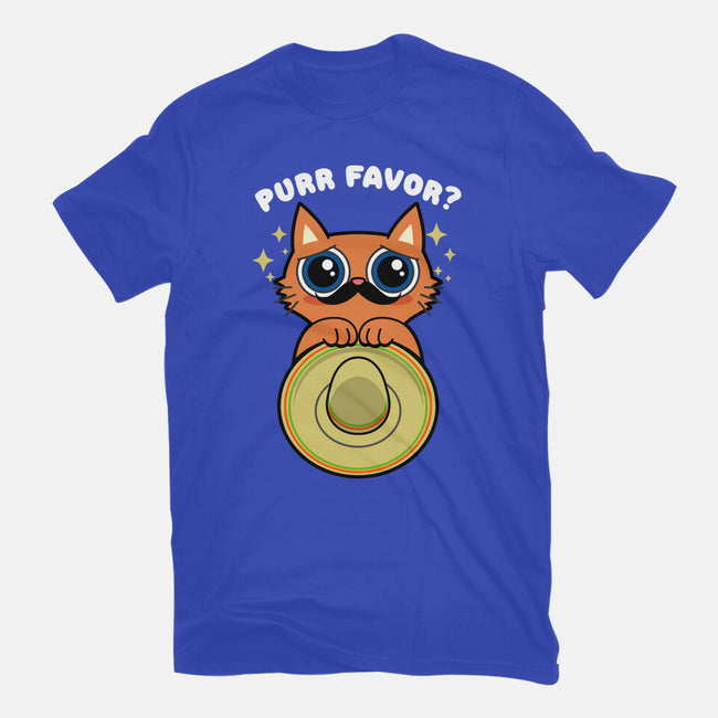 Purr Favor-Womens-Fitted-Tee-Boggs Nicolas