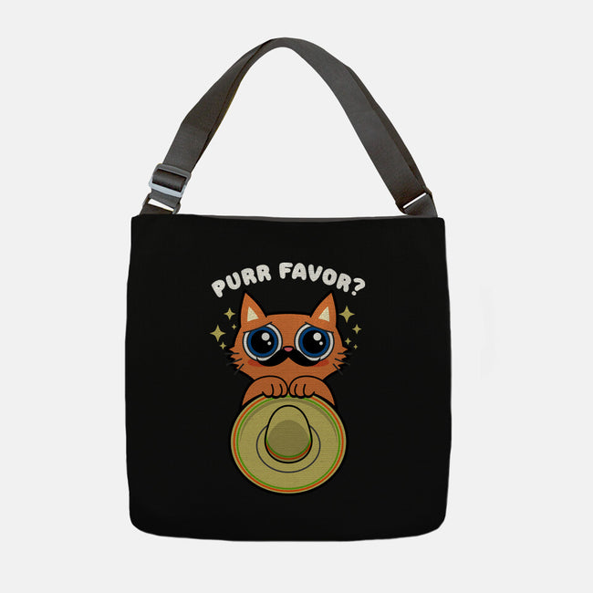 Purr Favor-None-Adjustable Tote-Bag-Boggs Nicolas