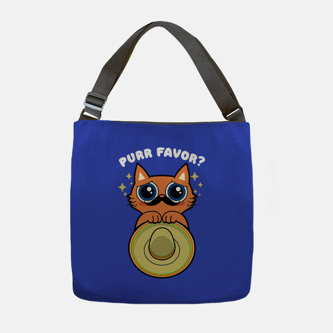 Purr Favor-None-Adjustable Tote-Bag-Boggs Nicolas