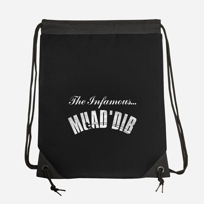 The Infamous MuadDib-None-Drawstring-Bag-rocketman_art