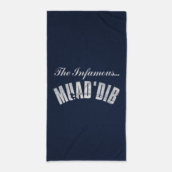 The Infamous MuadDib-None-Beach-Towel-rocketman_art
