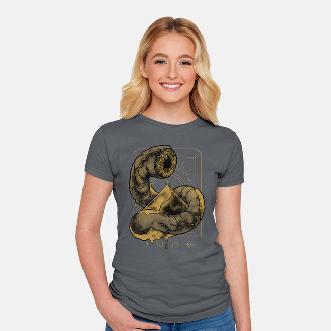 Sandworm-Womens-Fitted-Tee-spoilerinc