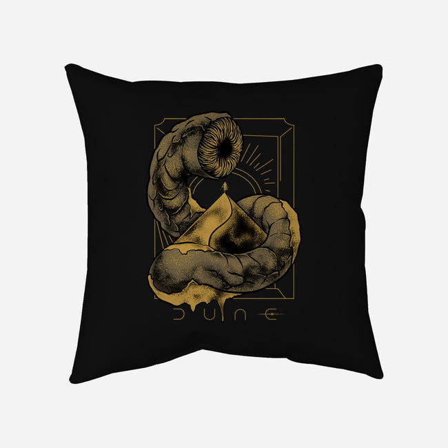 Sandworm-None-Non-Removable Cover w Insert-Throw Pillow-spoilerinc