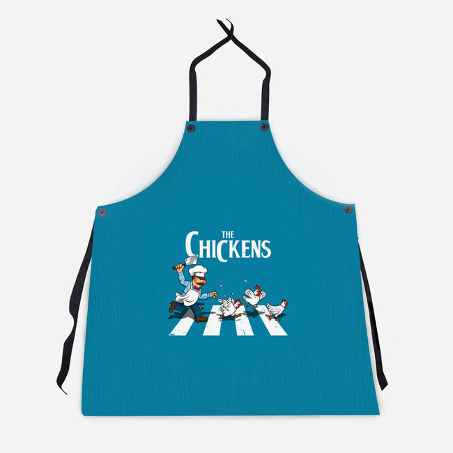 The Chickens-Unisex-Kitchen-Apron-drbutler