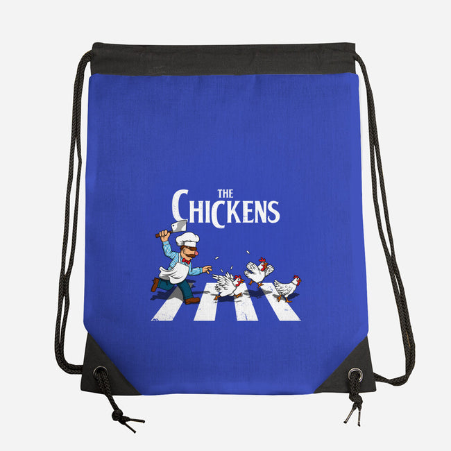 The Chickens-None-Drawstring-Bag-drbutler