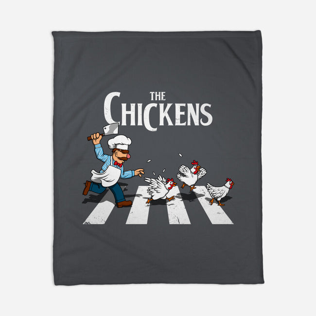 The Chickens-None-Fleece-Blanket-drbutler