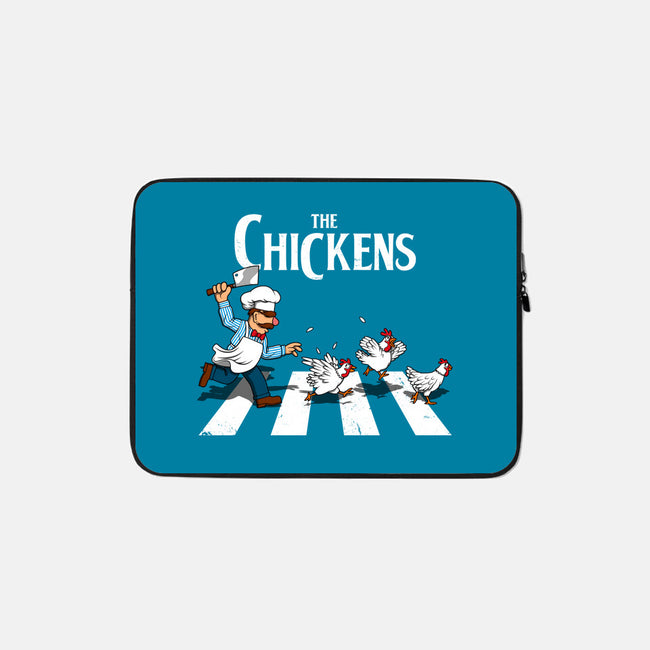 The Chickens-None-Zippered-Laptop Sleeve-drbutler