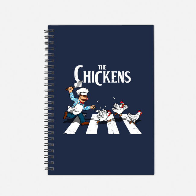 The Chickens-None-Dot Grid-Notebook-drbutler