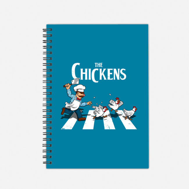 The Chickens-None-Dot Grid-Notebook-drbutler