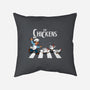 The Chickens-None-Non-Removable Cover w Insert-Throw Pillow-drbutler