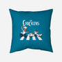 The Chickens-None-Non-Removable Cover w Insert-Throw Pillow-drbutler