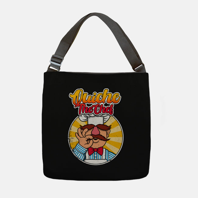 Quiche The Chef-None-Adjustable Tote-Bag-drbutler