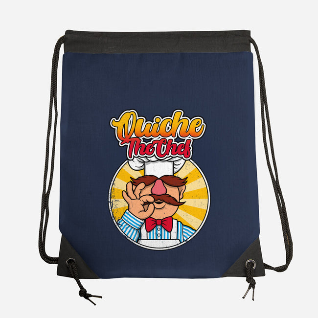 Quiche The Chef-None-Drawstring-Bag-drbutler