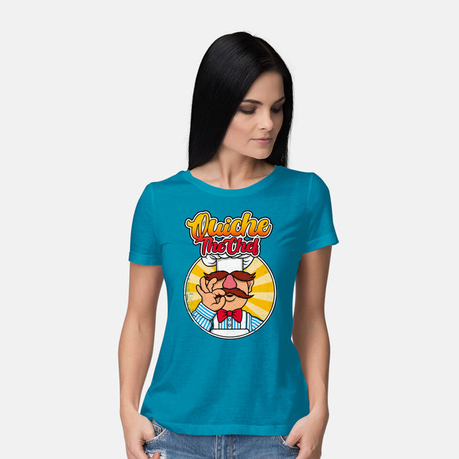 Quiche The Chef-Womens-Basic-Tee-drbutler