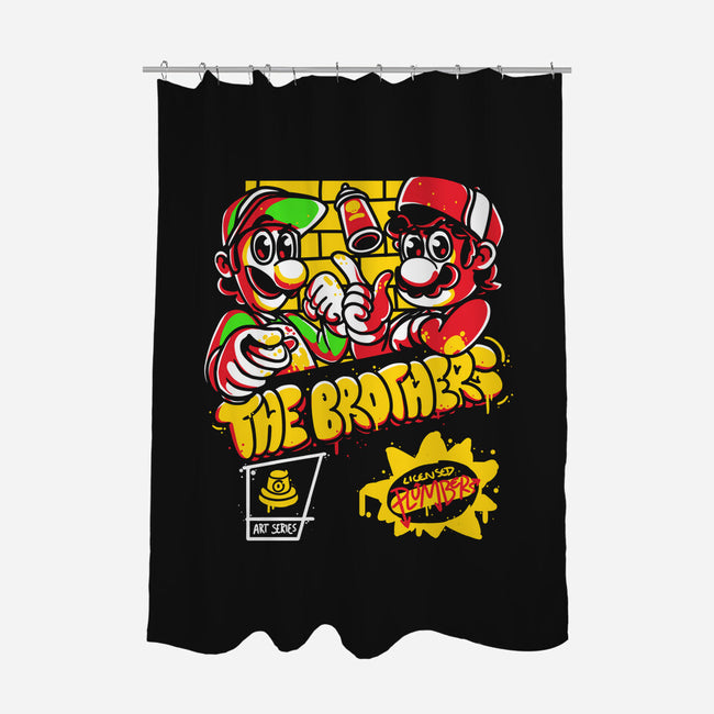 Street Bros-None-Polyester-Shower Curtain-estudiofitas