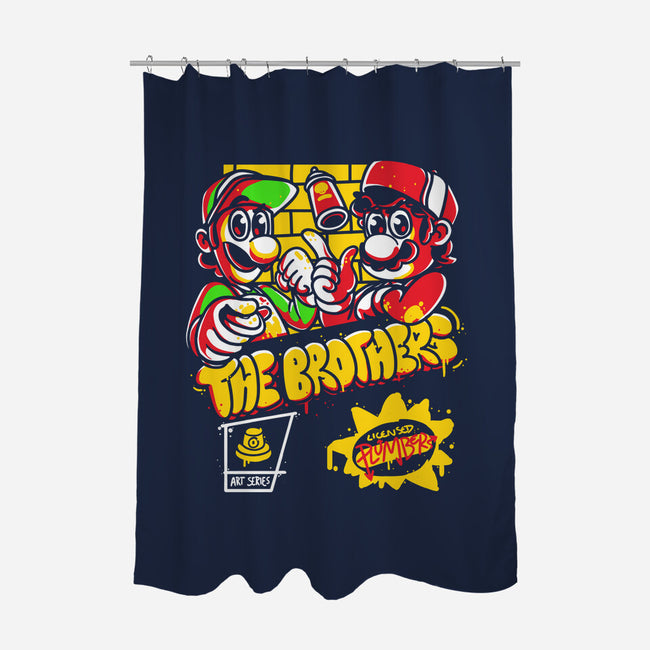 Street Bros-None-Polyester-Shower Curtain-estudiofitas